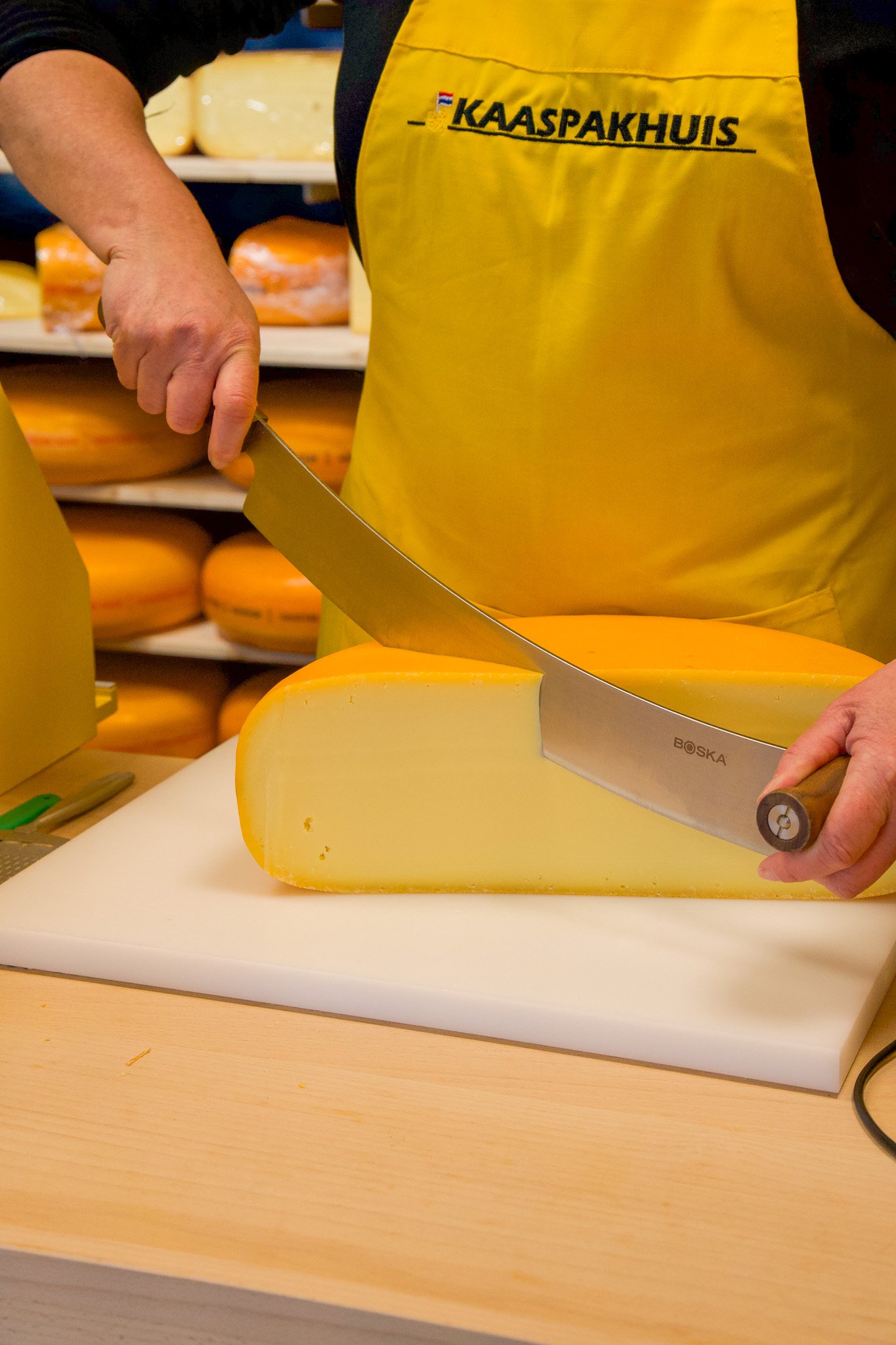Vers kaas snijden